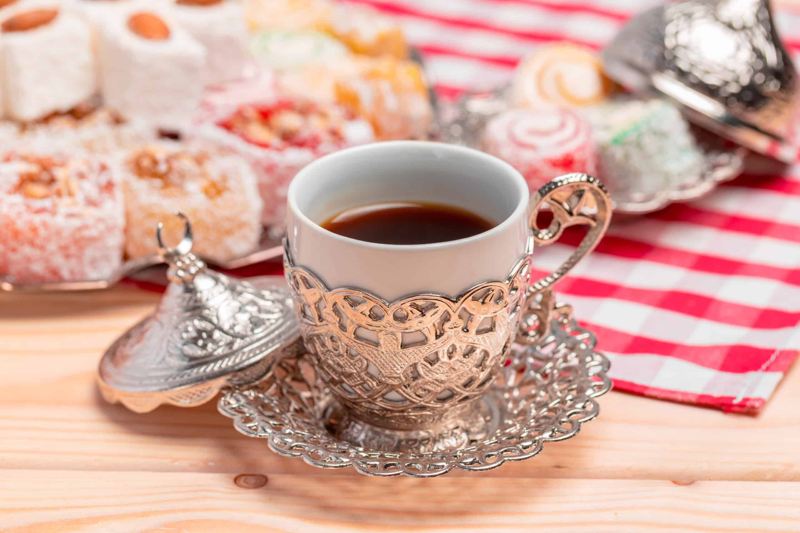 Traditional turkish coffee