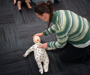 Childcare first aid training